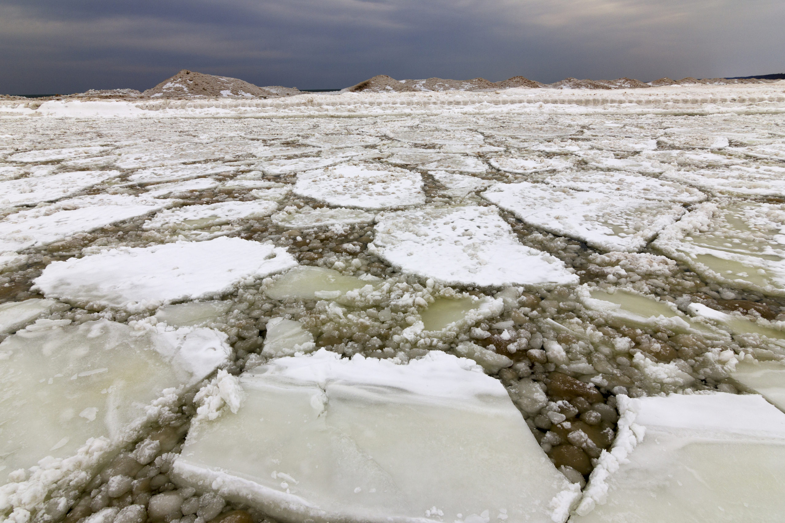 An Icy Trip to Lake Michigan