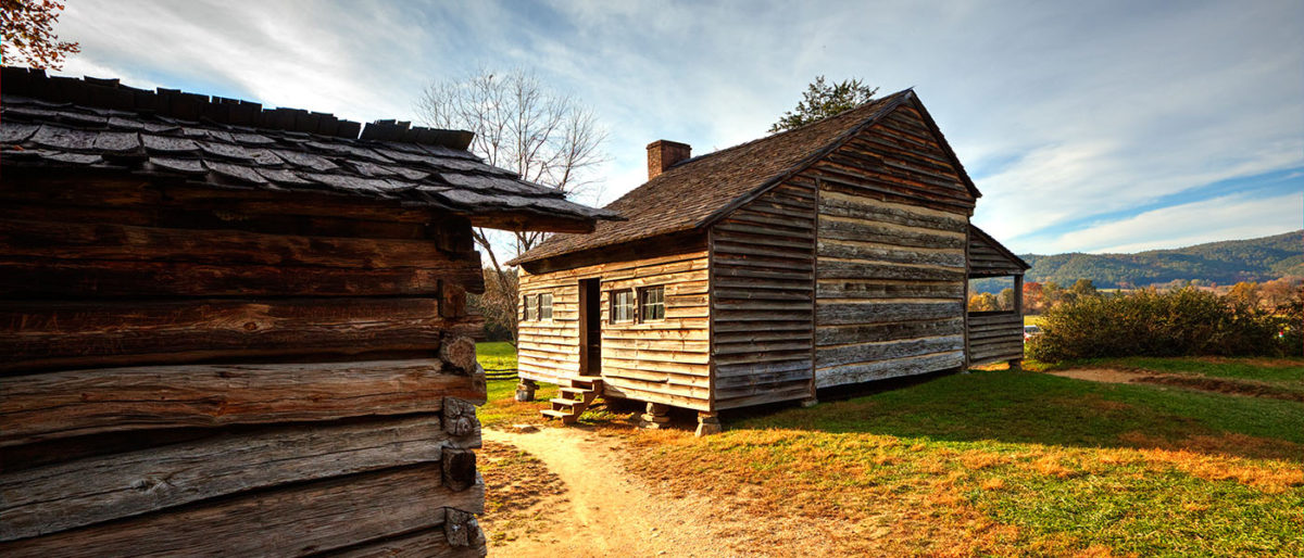 Driving Cades Cove