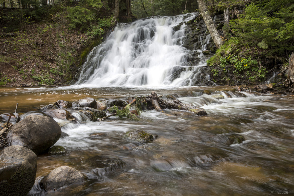 Two Favorite Waterfalls of Marquette County