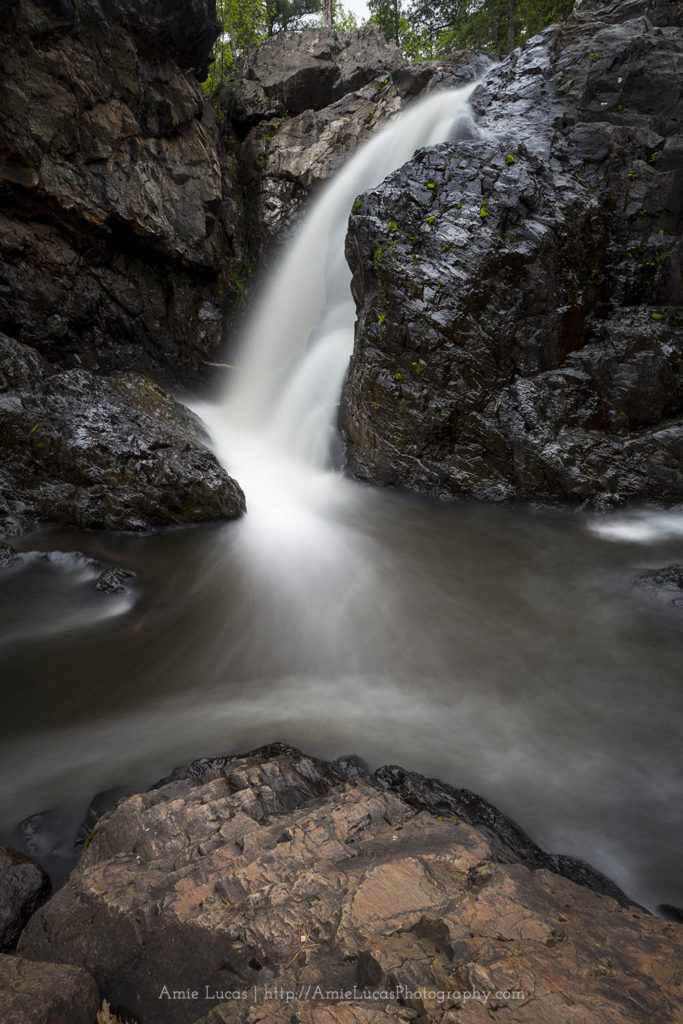 Third drop of dead river falls