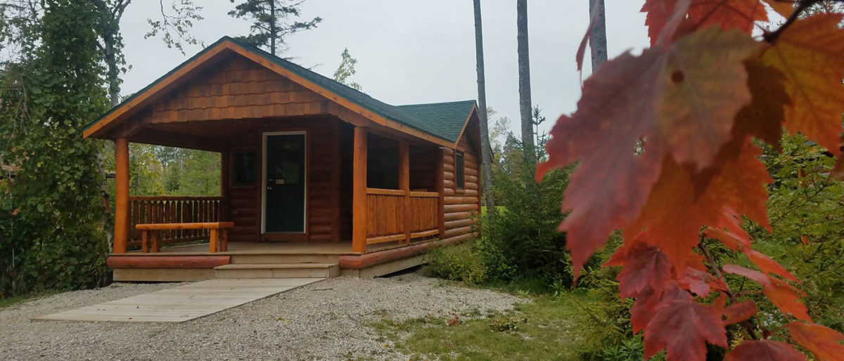 An Autumn Cabin Rental at Mill Creek