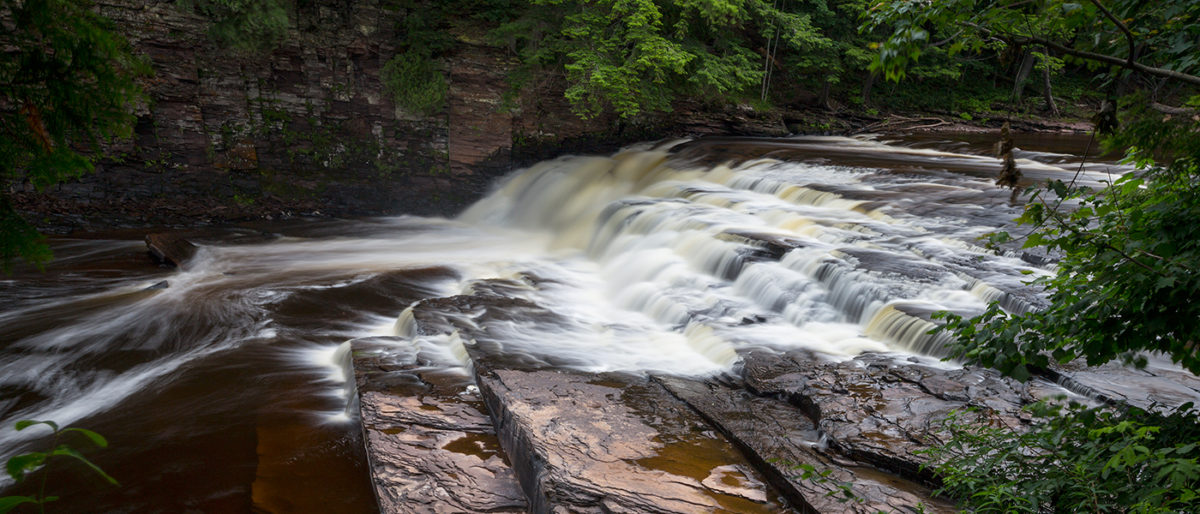 The Waterfalls of the Presque Isle River