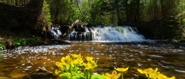 Pictured Rocks National Lakeshore: Mosquito Falls