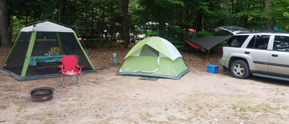 Camping at Otter Lake Campground