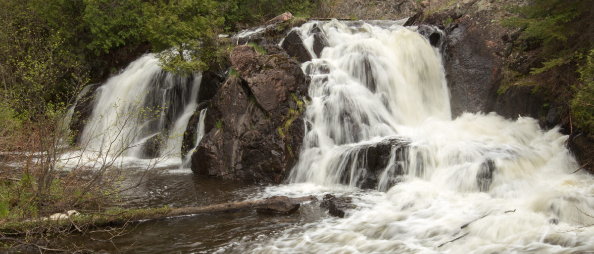 A Surprising Waterfall: Schweitzer Falls