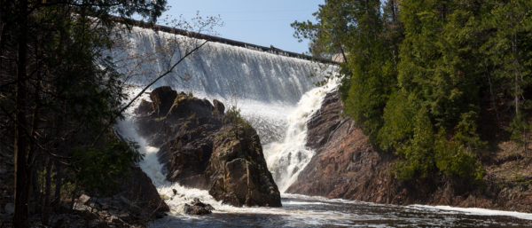 Marquette’s Forestville Dam Falls