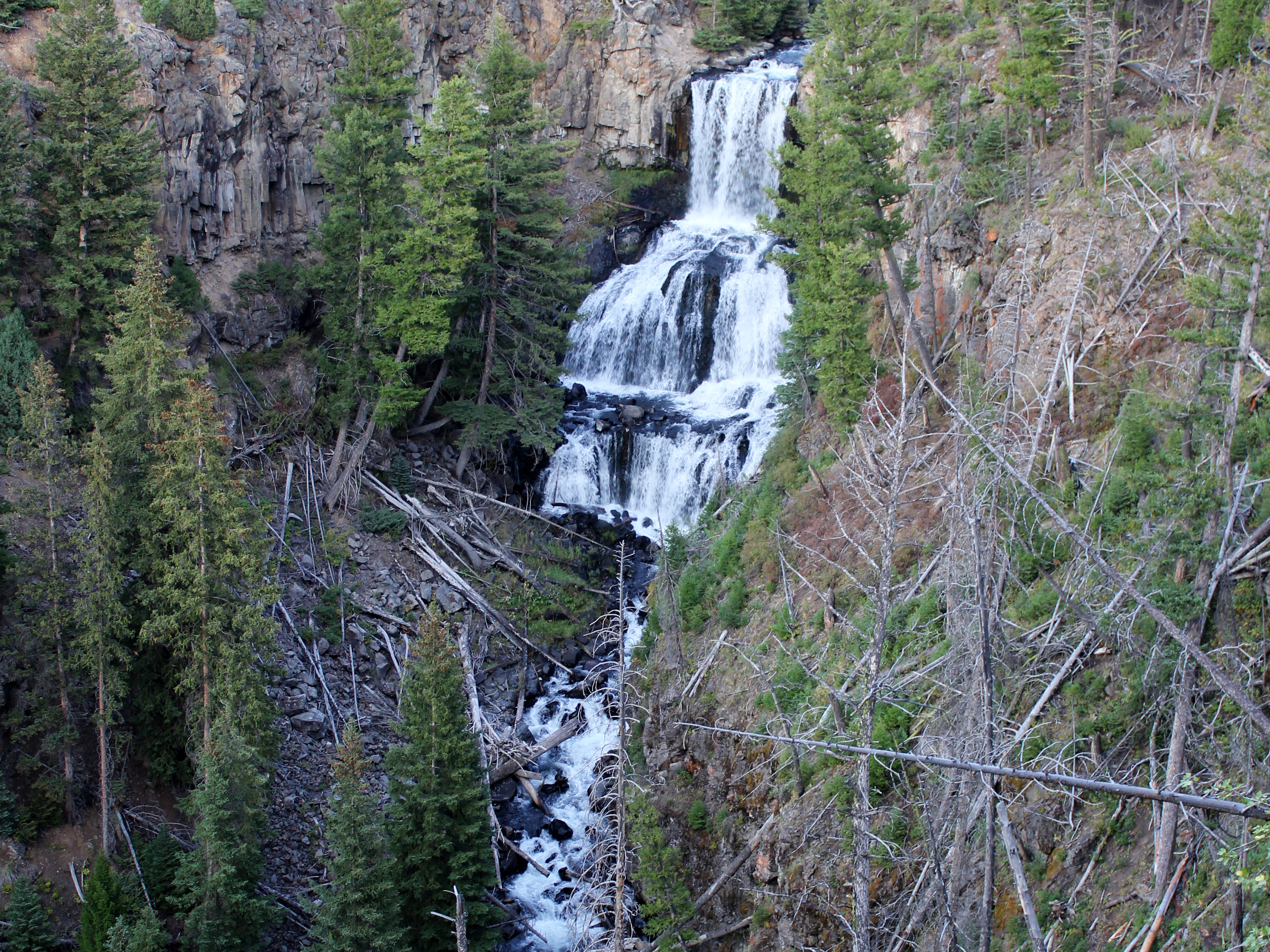 Waterfalls of Yellowstone: Undine Falls