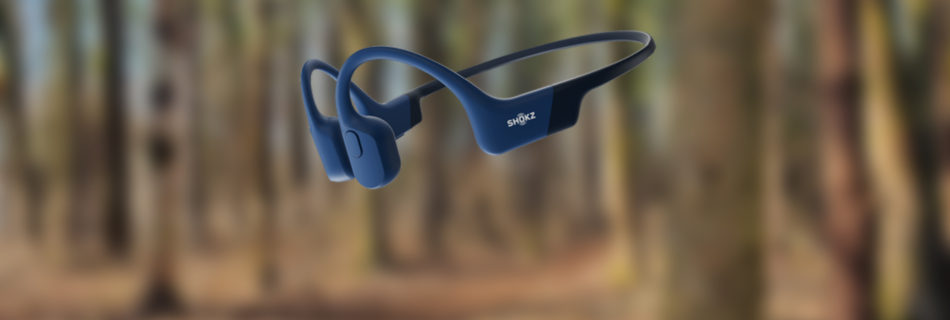 Aftershokz in blue