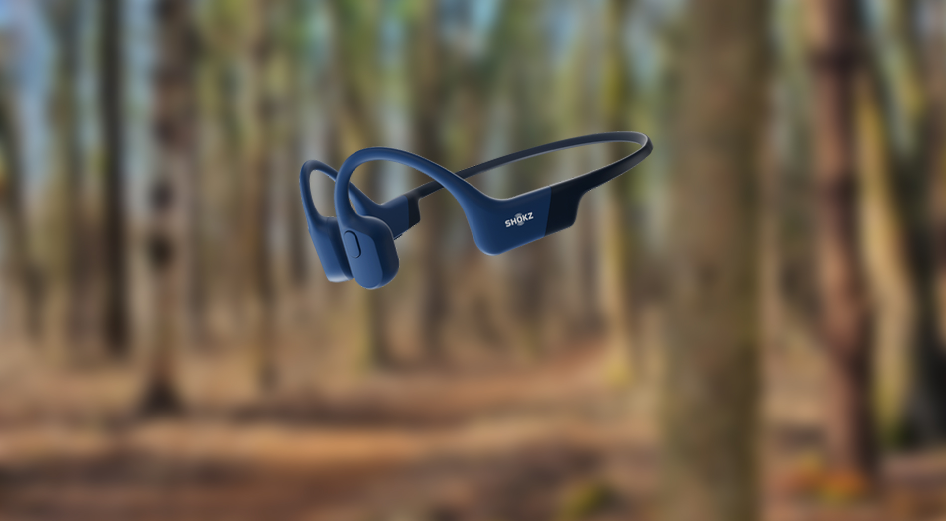 Aftershokz in blue