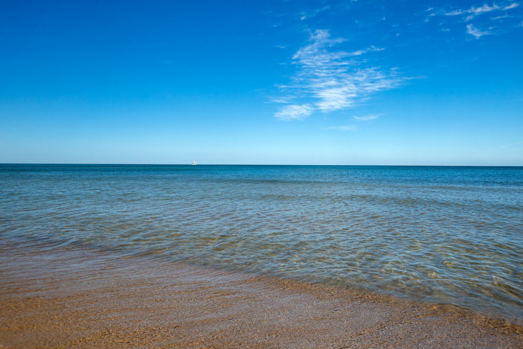 Lake Michigan in Saugatuck Dunes State Park