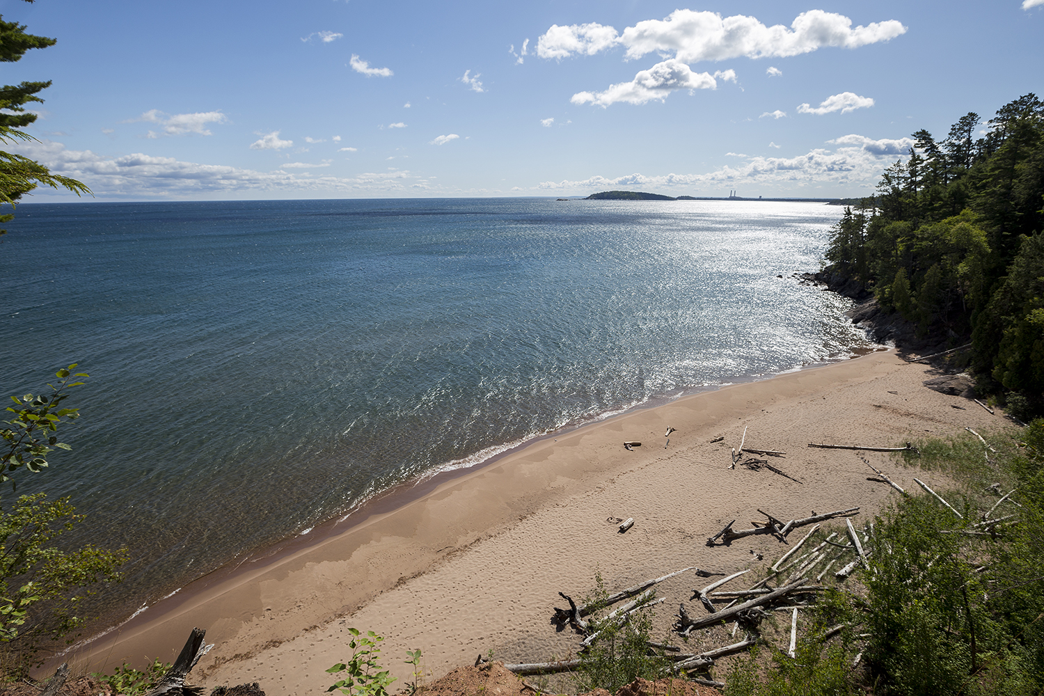 North Country Trail - View from Lake Superior