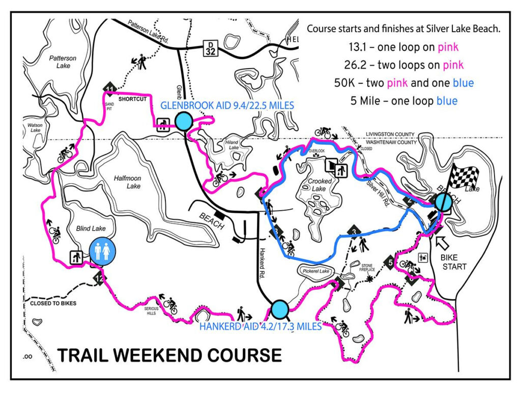 Trail Weekend Course Map