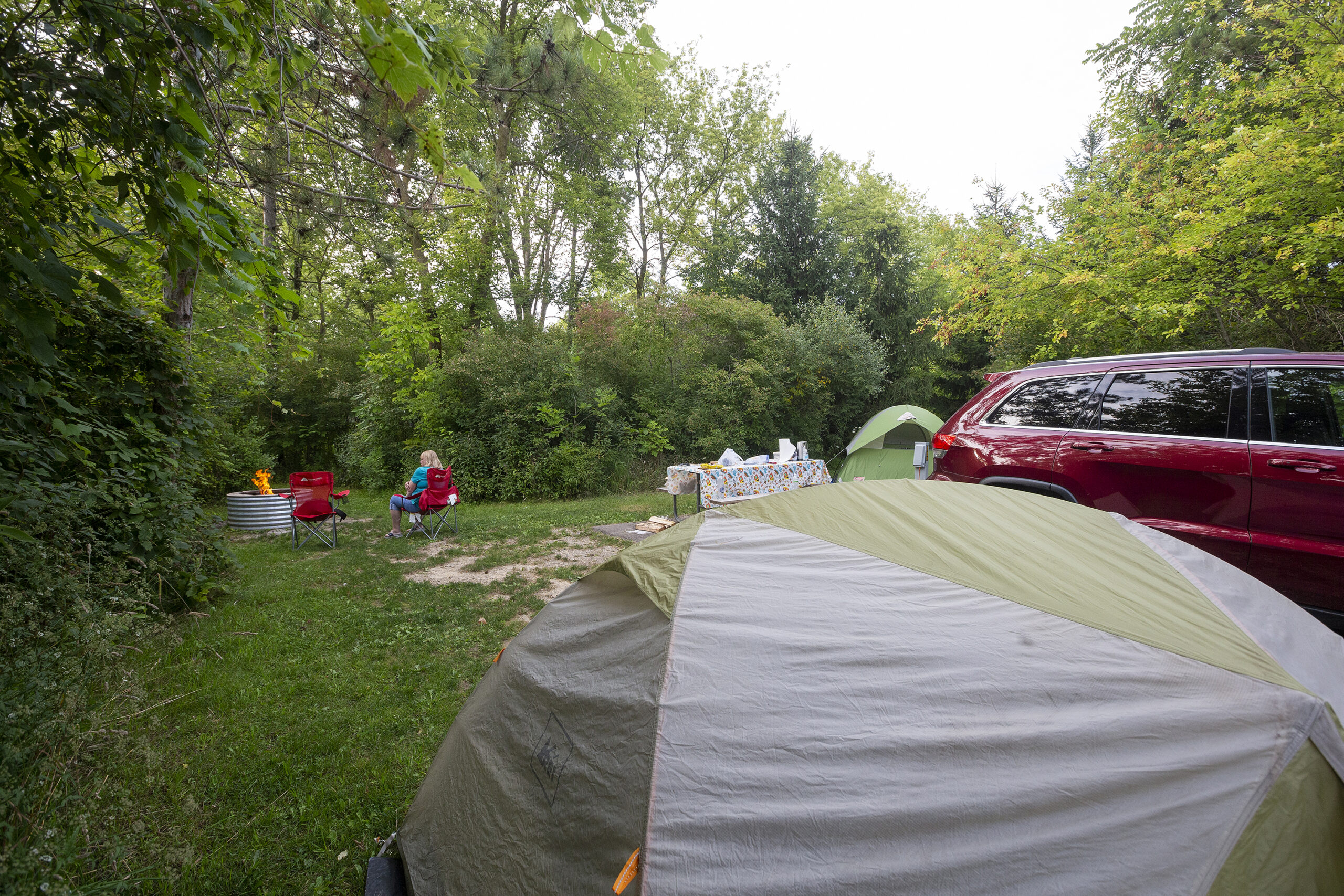 A Weekend Camping Trip at Sleepy Hollow State Park