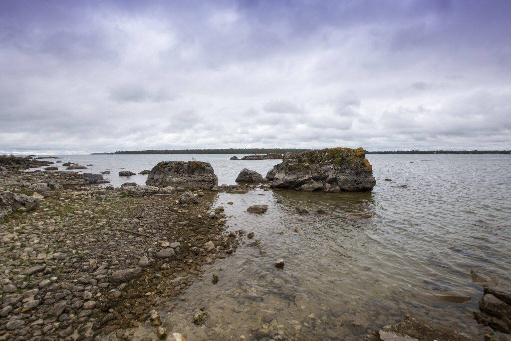 Rocks on Lake Huron/Bush Bay 