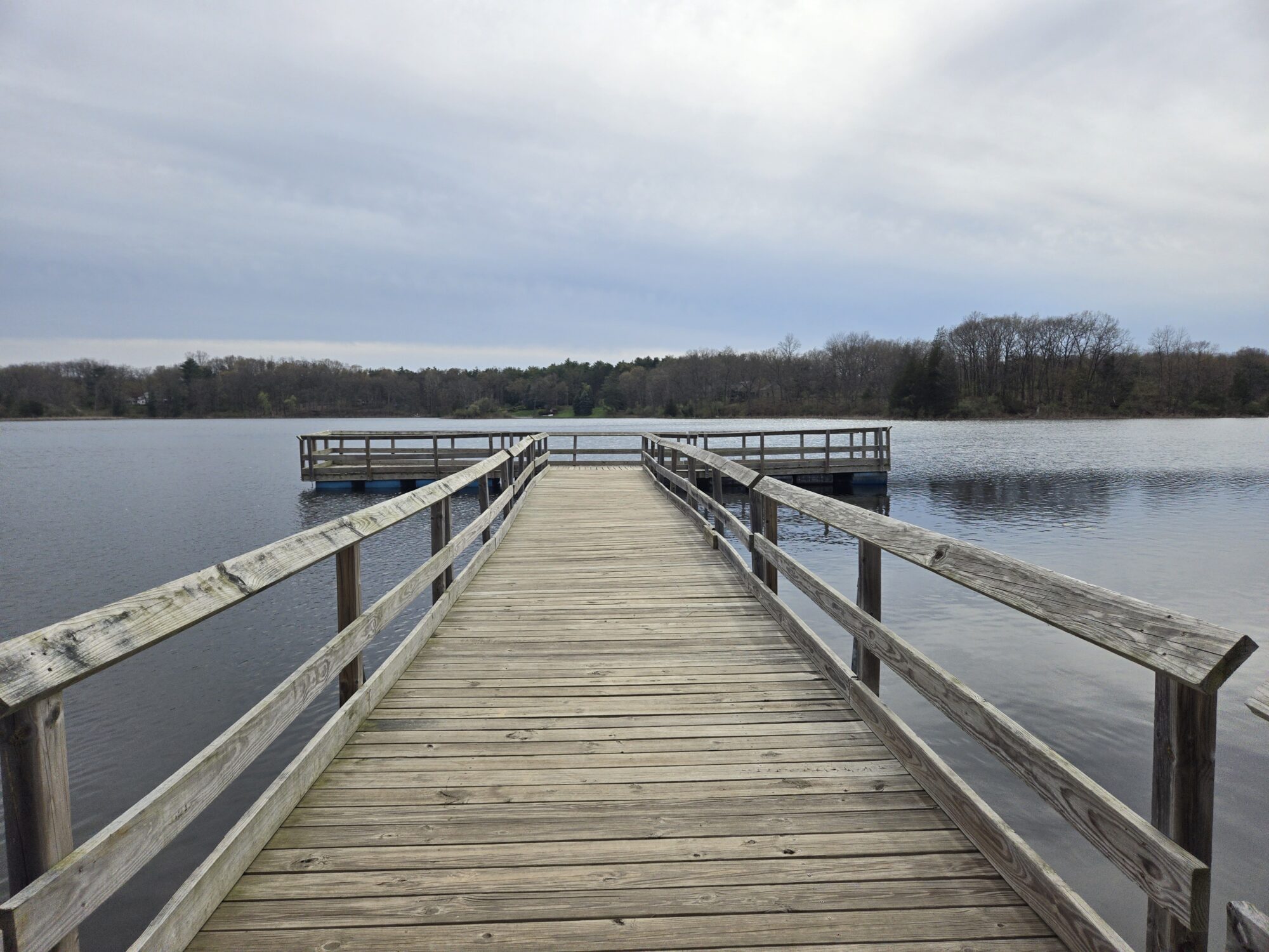 Crooked Lake Rustic Dock