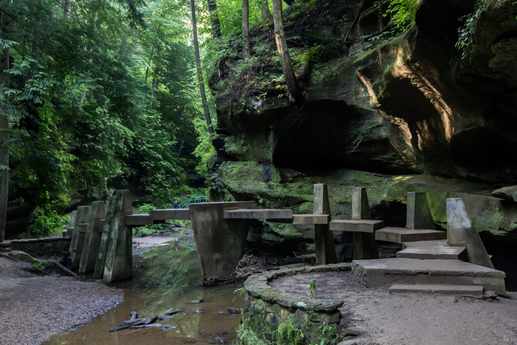 Staircase at Old Man's Cave