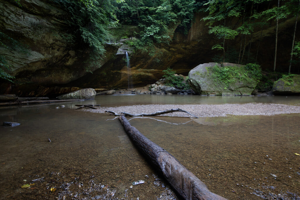 Lower Falls in Old Man's Cave