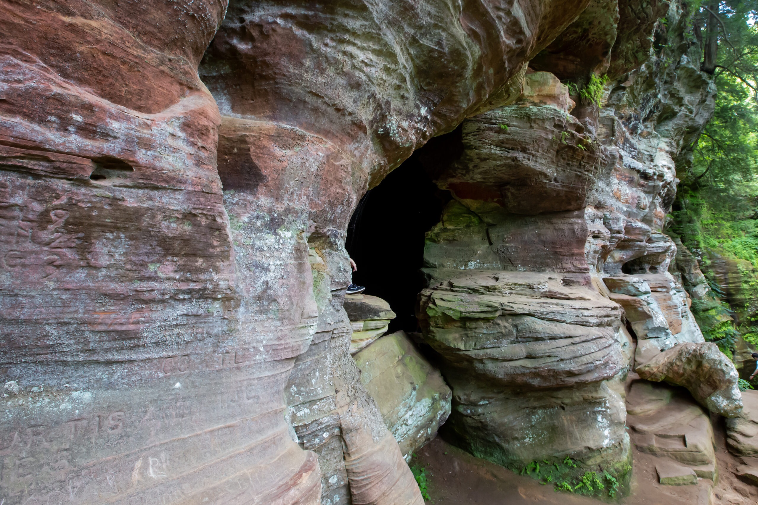 The Rock House in Hocking Hills State Park