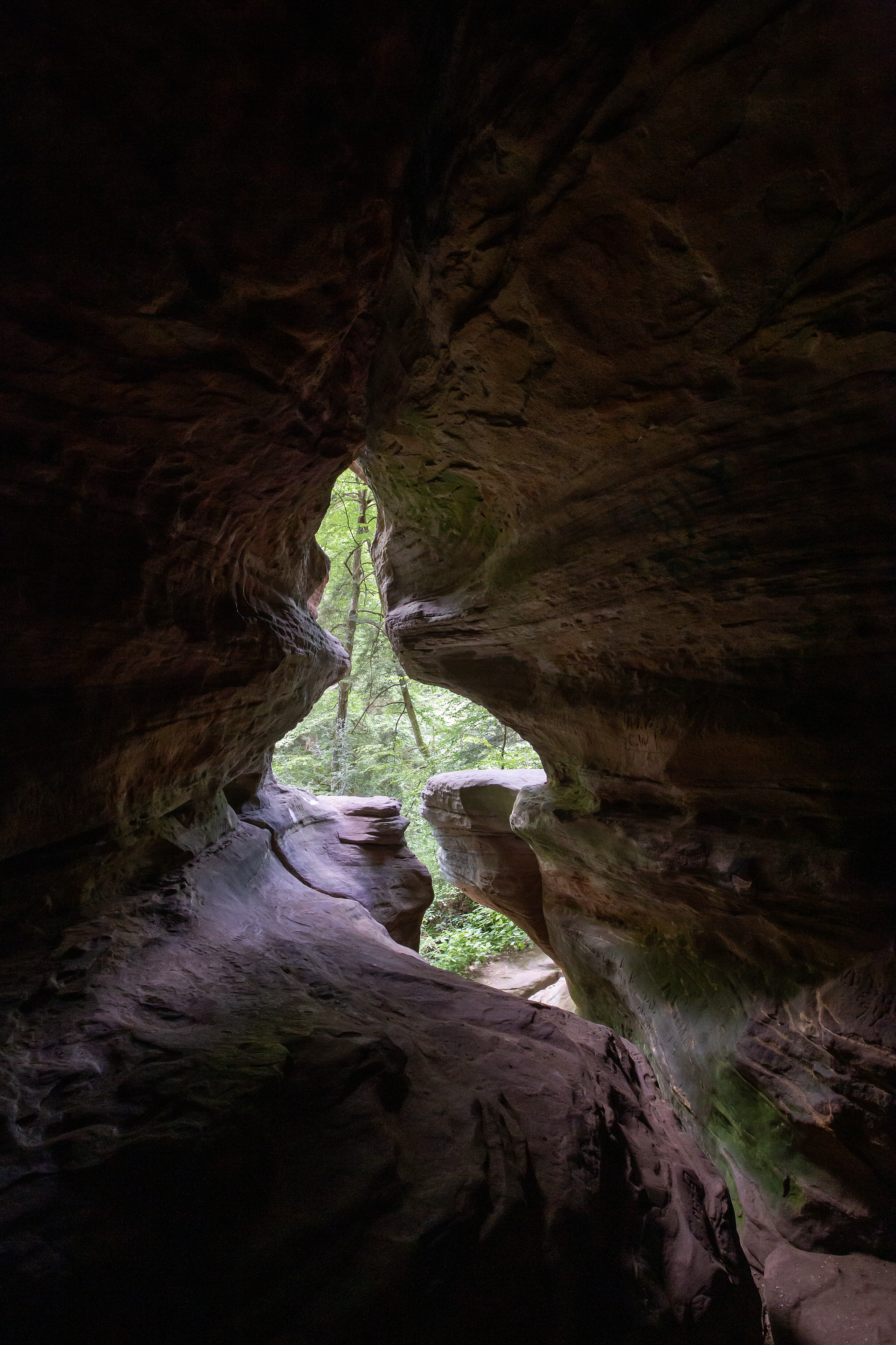 Window within the Rock House