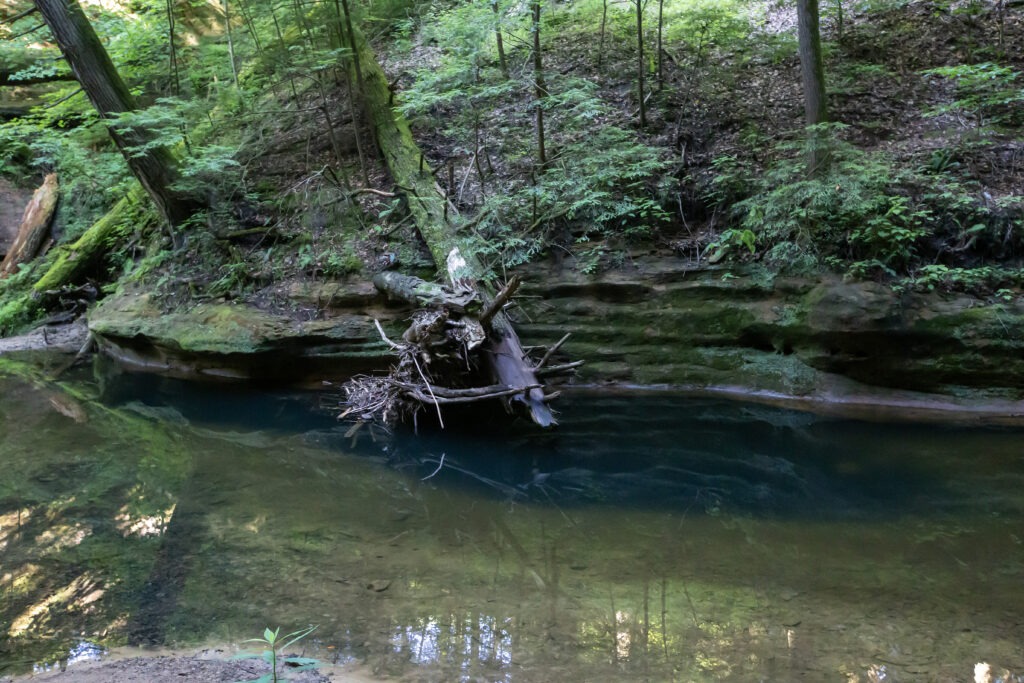 Queer Creek in Hocking Hills State Park