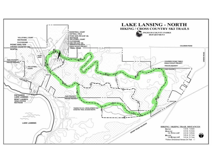 Deer Fly 5 Course Map