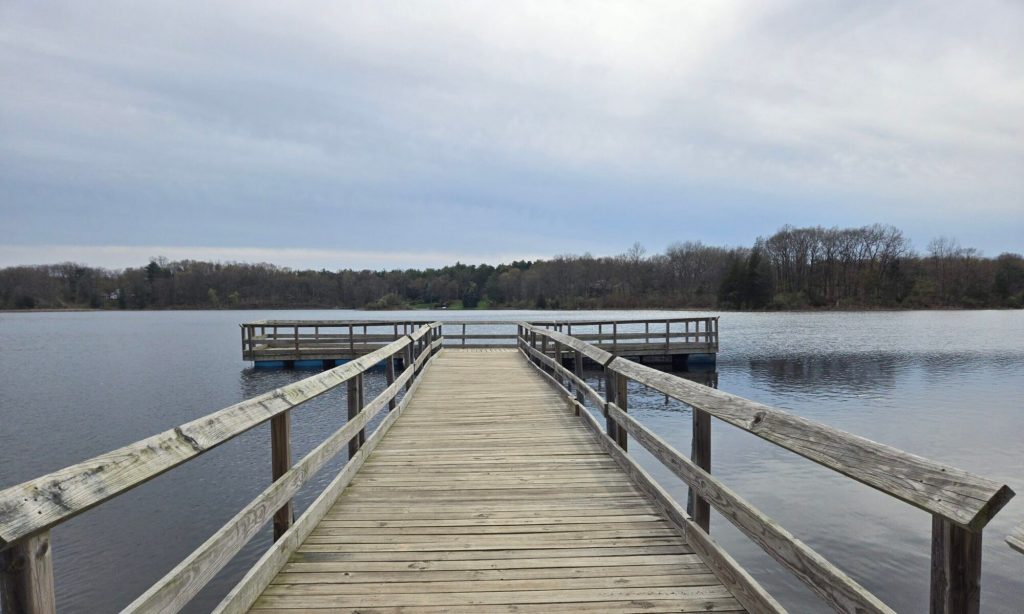 Crooked Lake Rustic Dock
