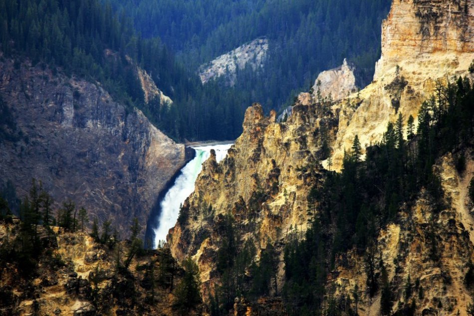 Waterfalls of Yellowstone: Lower Yellowstone Falls
