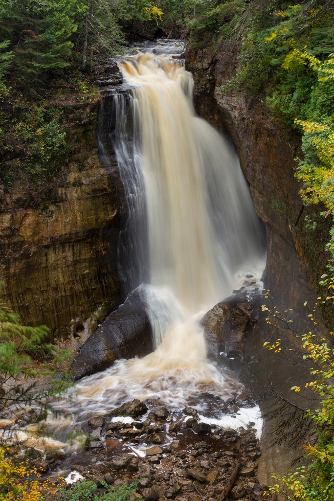 Miner's Falls from viewing platform