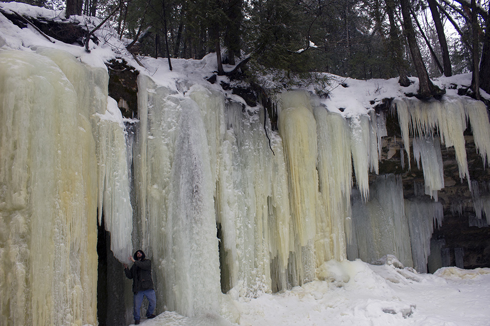 Curtain of Eben Ice Caves
