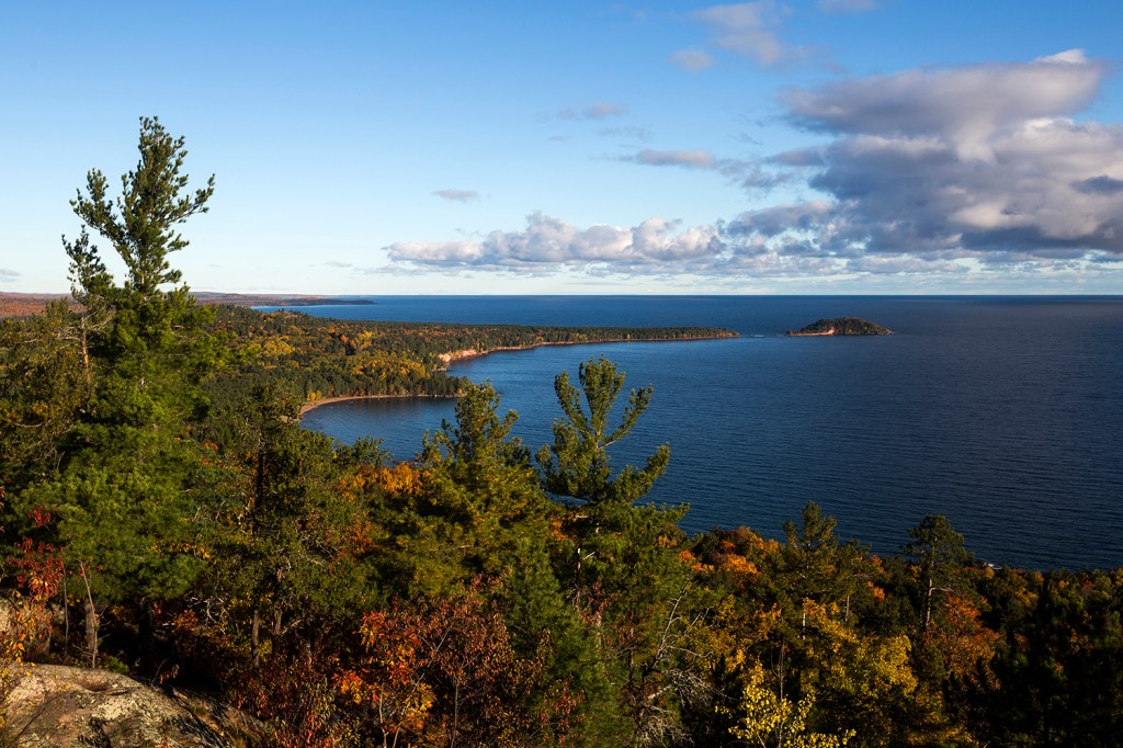 Lake Superior, Huron Mountains, and Little Presque Isle.
