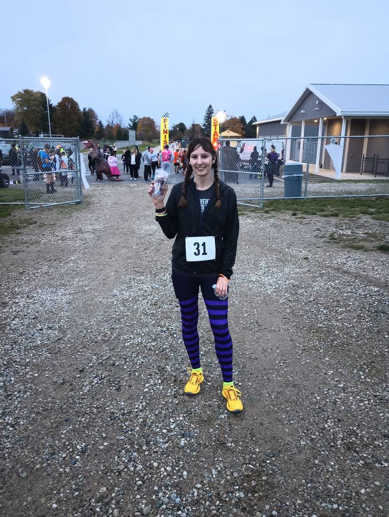 Amie at Dansville 5K