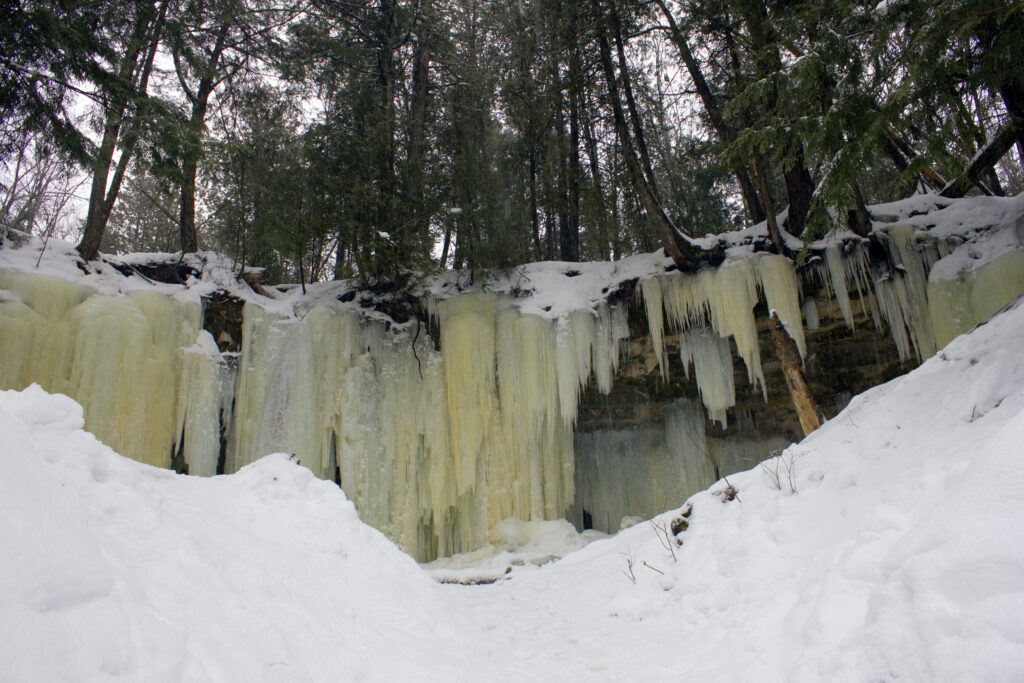 Eben Ice Caves Sheet of Ice