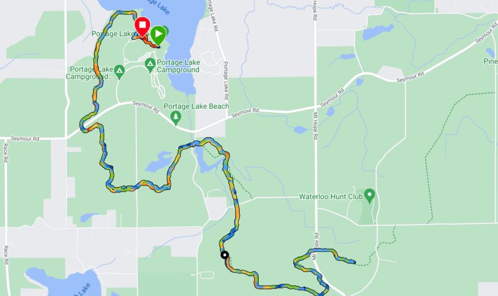 Waterloo-Pinckney Route