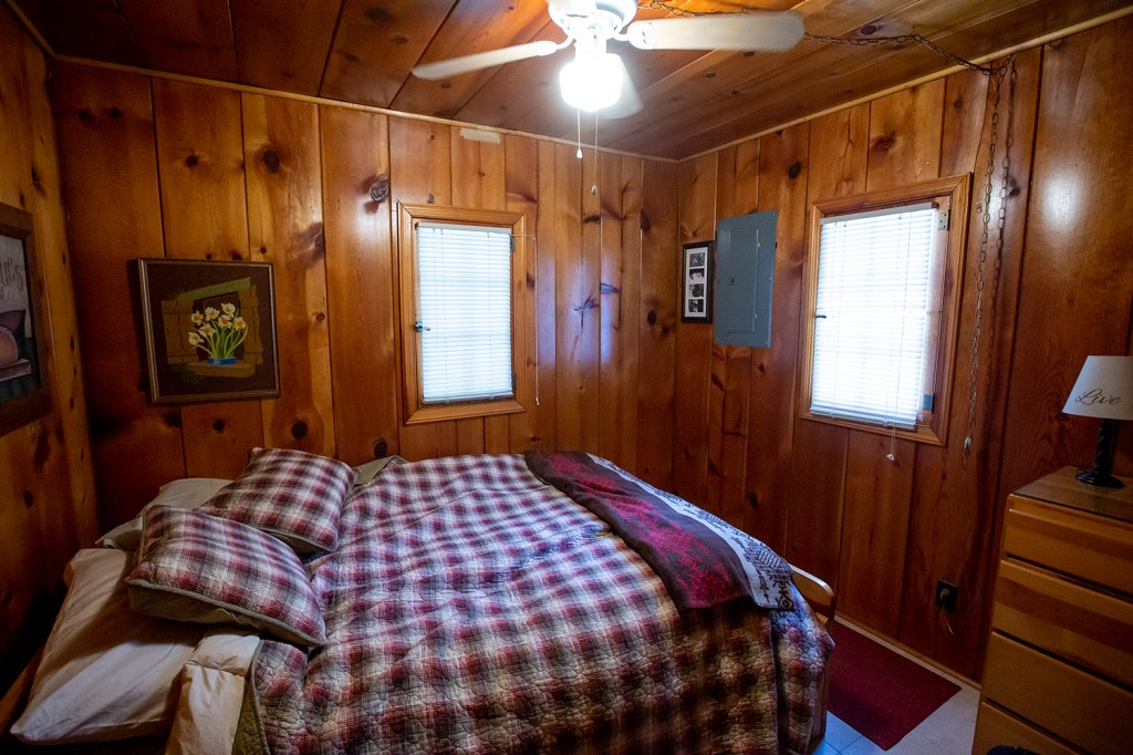 Bedroom in the cabin