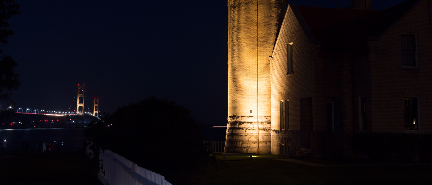 A Lighthouse in the Shadows: Mackinac Point