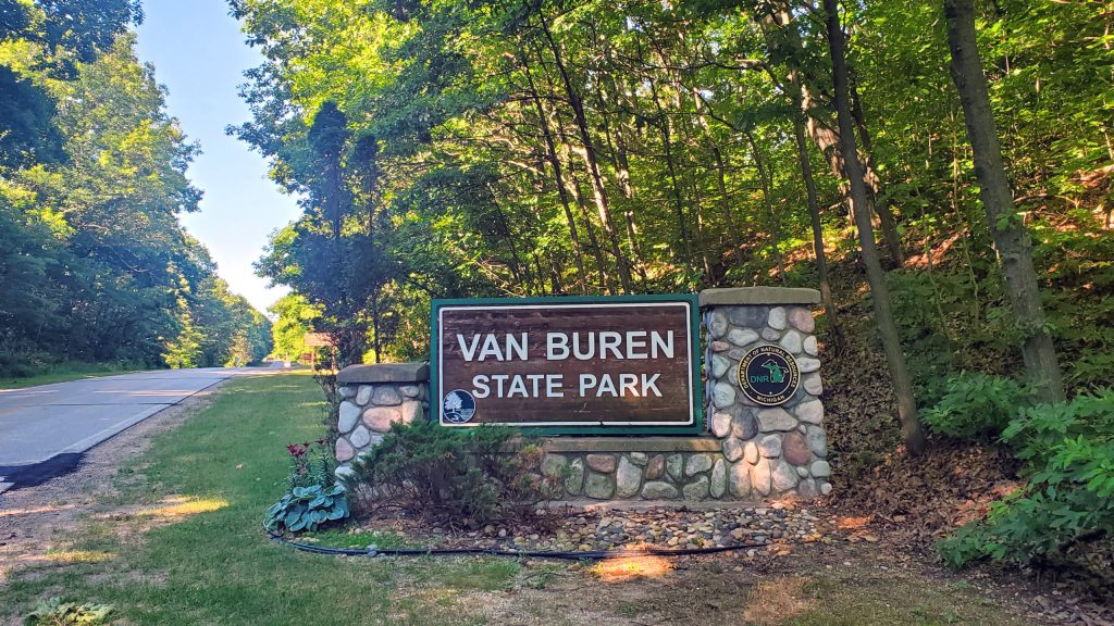 Camping at Van Buren State Park