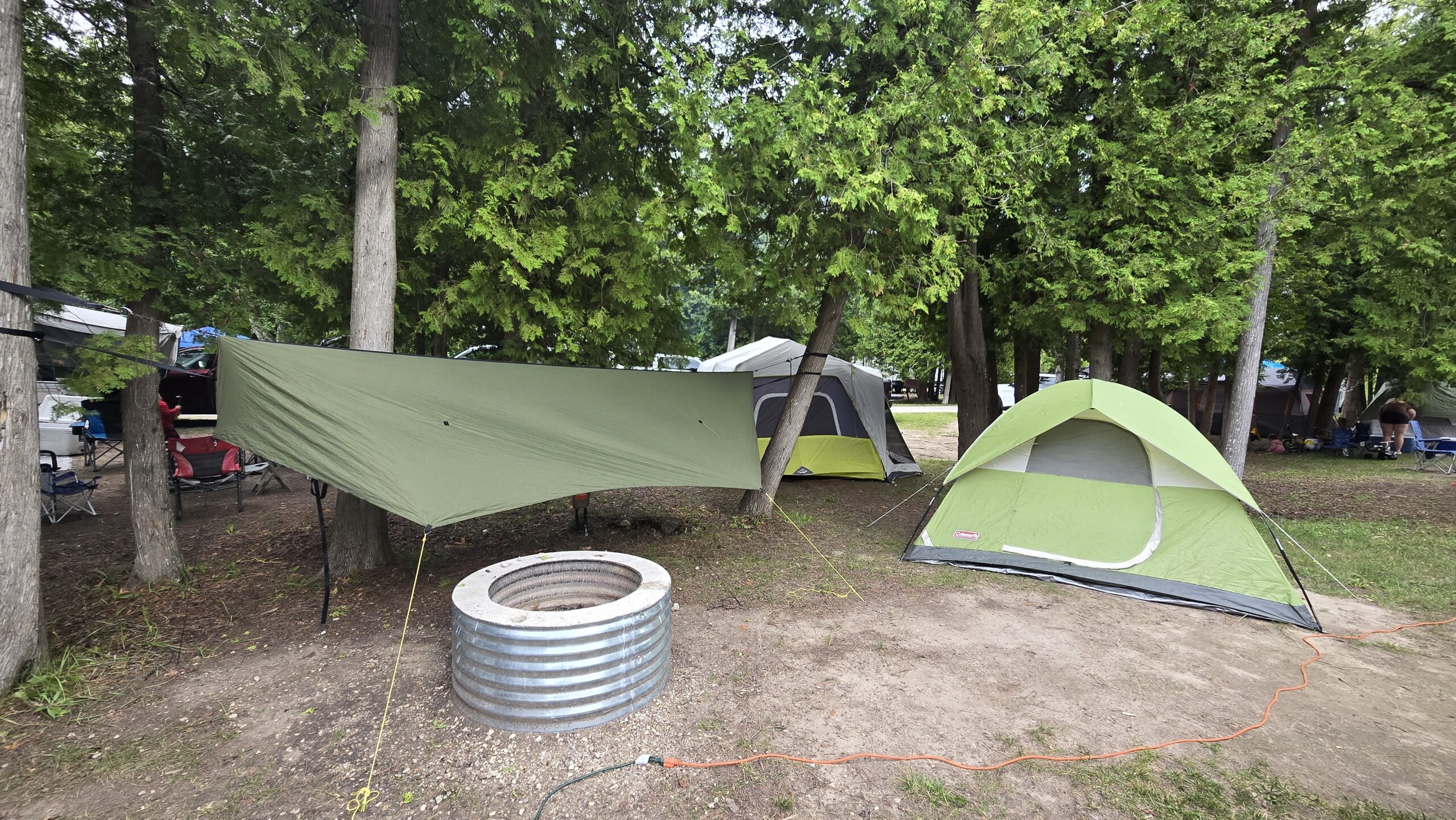 A Weekend Caming Trip to Straits State Park