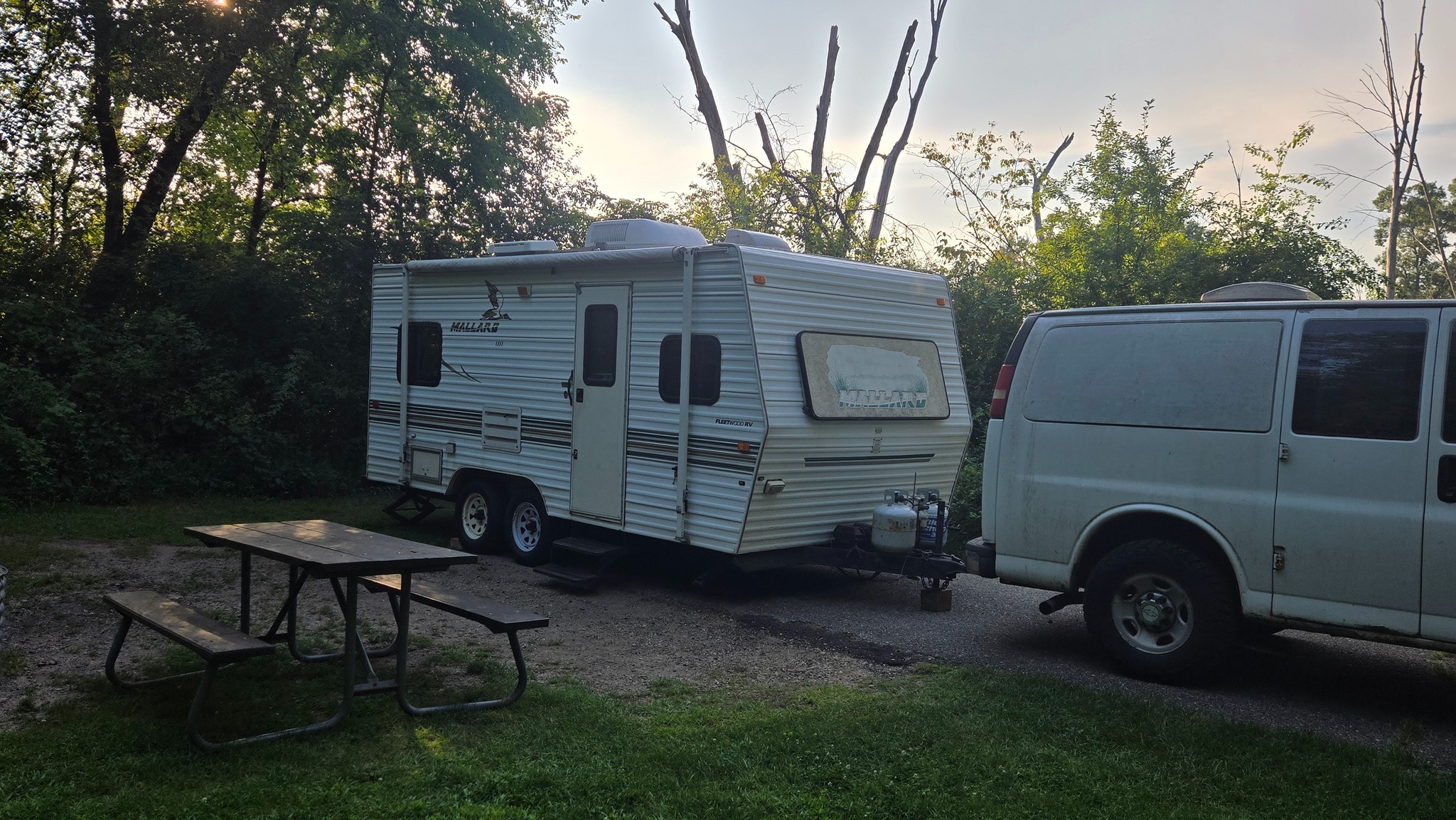 A Camping Adventure at Fort Custer State Recreation Area