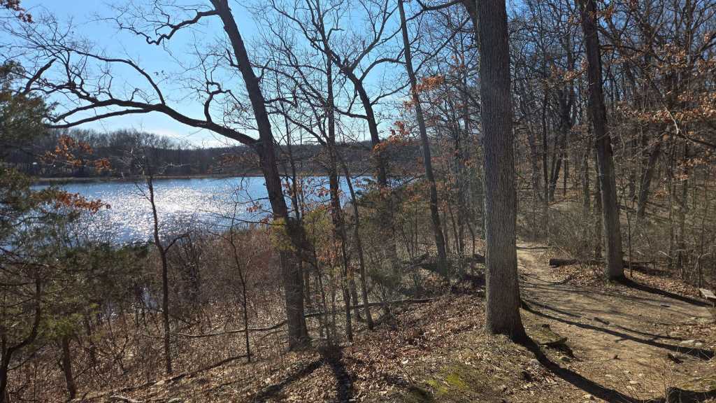 Lake view from Crooked Lake Trail