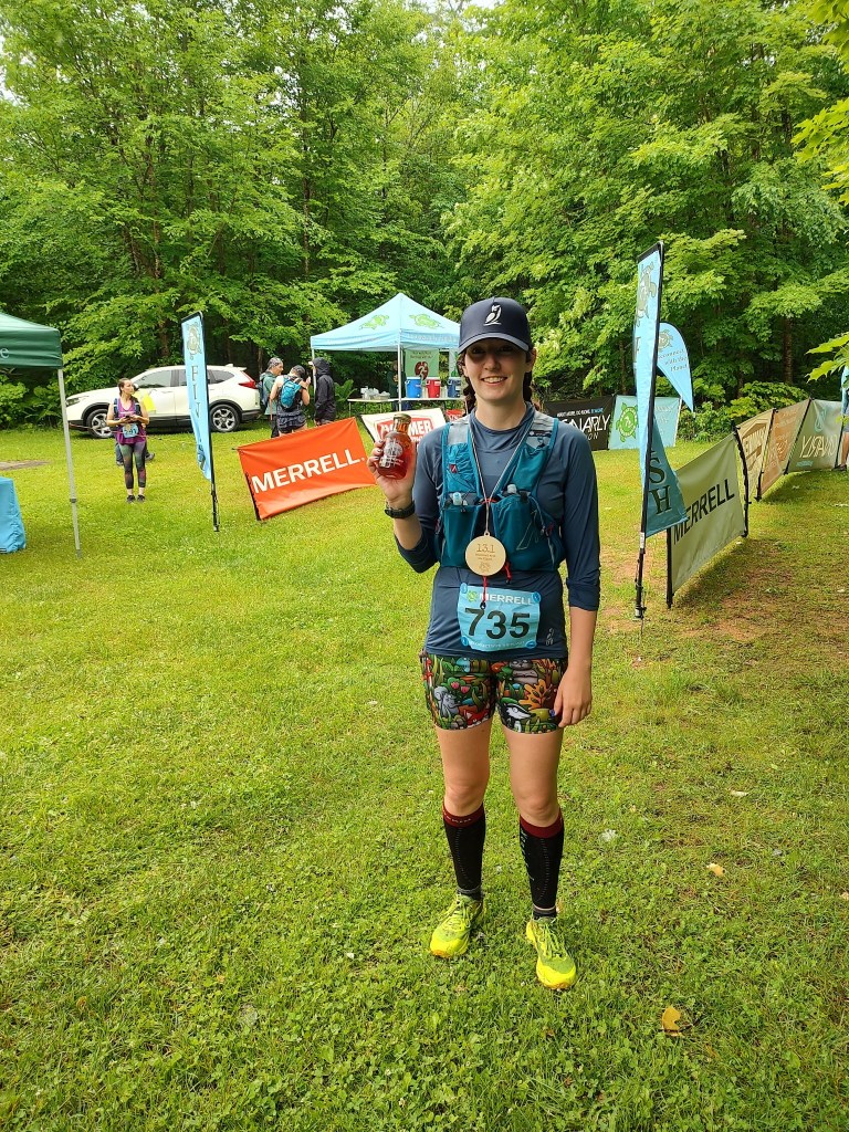 Amie finished Two Hearted 50K